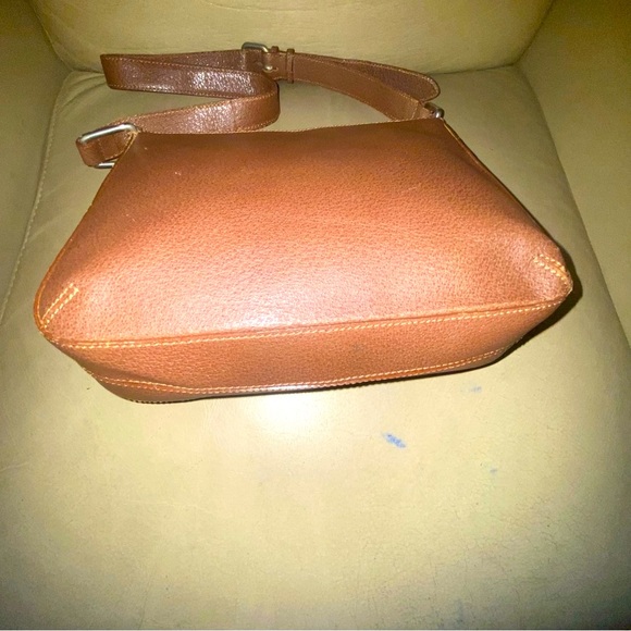 Vintage HIPSTER authentic Burberry shoulder bag leather - Picture 8 of 15